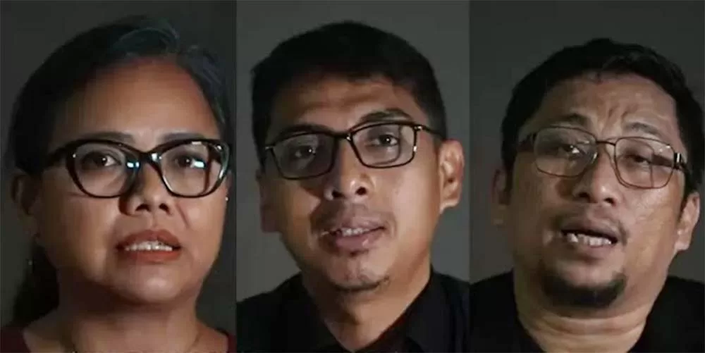 Sutradara Dandy Laksono, “Feri Amsari, Zainal Arifin & Bivitri Susanti” Akademisi di Dirty Vote Dilaporkan ke Mabes Polri