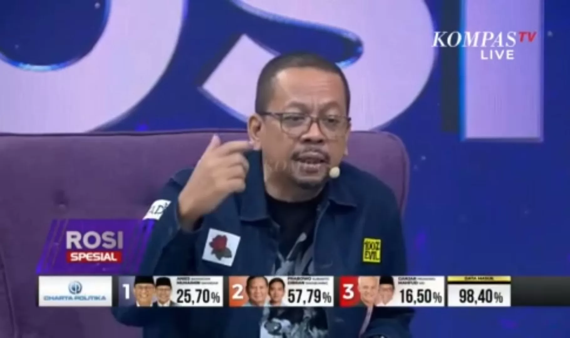 Qodari: Dirty Vote Dibuat oleh & untuk Haters Jokowi