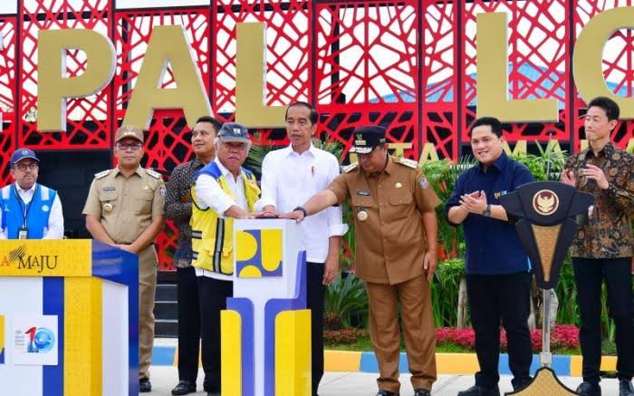 Resmikan SPAL- DT Losari, Presiden: Penting untuk Pengelolaan Air Limbah Ramah Lingkungan