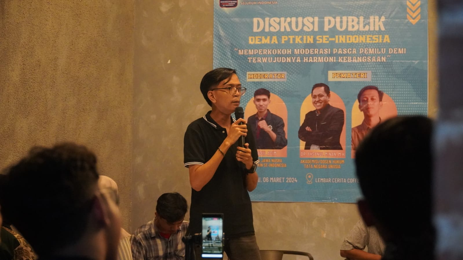 Angkat Isu Moderasi Pasca Pemilu, Dema PTKIN Se-Indonesia Gelar Diskusi Publik Tolak Hak Angket