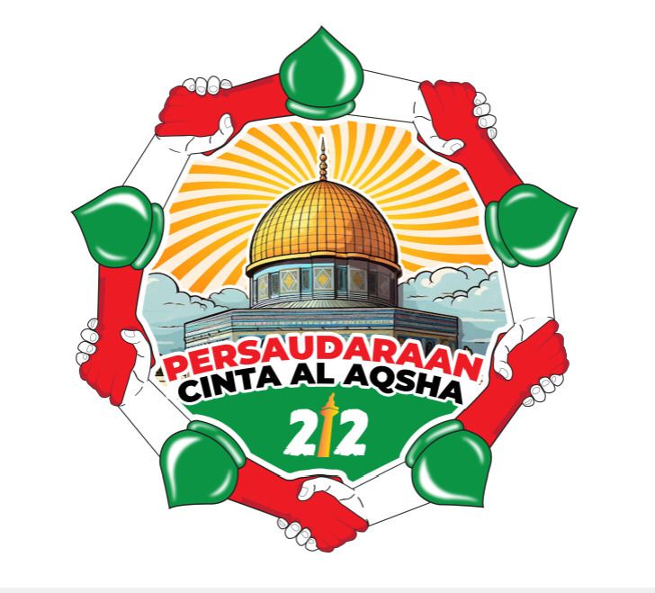 Ahmad Sobri Lubis Gantikan Abdul Qohar Jadi Ketum PA 212 Logo Persaudaraan Cinta Al Quds.