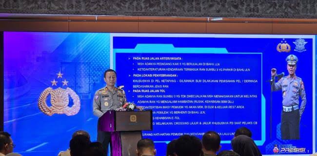Korlantas Polri Gelar Rakor Persiapan Arus Mudik Idul Fitri 2024
