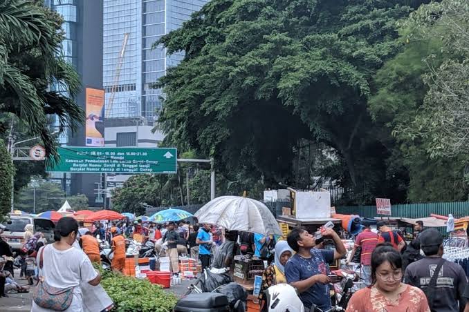 Pedagang CFD Sudirman-Thamrin Dipindah Lokasi, Akui Omset Turun Drastis