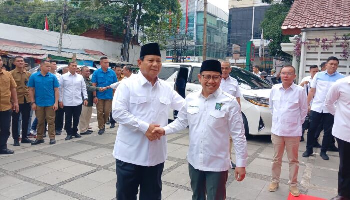 Prabowo Berkunjung ke Kantor PKB Pasca Penetapan KPU