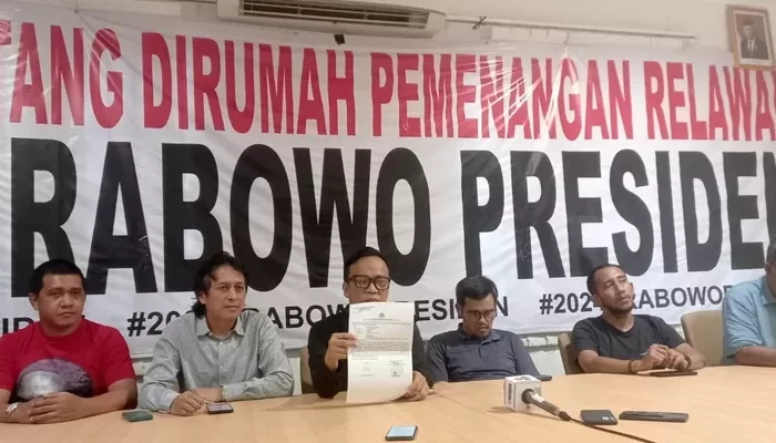 Markas Relawan Prabowo Kemalingan, Diduga Ada Motif Politik