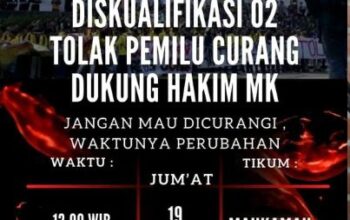 Soal Gerakan Sejuta Rakyat, Pernusa: Jangan Terpengaruh Gerombolan Anies, Pemilih Prabowo 90 Juta