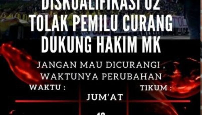 Soal Gerakan Sejuta Rakyat, Pernusa: Jangan Terpengaruh Gerombolan Anies, Pemilih Prabowo 90 Juta