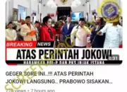 PDIP & PKS Haram Masuk Istana Sesuai Mandat Jokowi ke Prabowo? Ini Faktanya