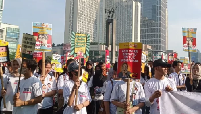 Relawan 3 Paslon Kompak Serukan Rekonsiliasi, Siap Kawal Pemerintah