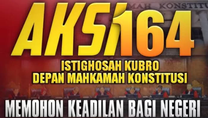 Viral Seruan Istighosah Kubro di MK, Pernusa: Waspada Gerakan Aliran Radikal untuk Kepentingan Asing