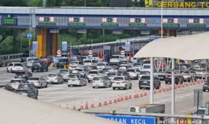 Arus Balik Mulai Padat, Korlantas Polri Lakukan Contraflow di Tol Jakarta-Cikampek KM 70-KM 47