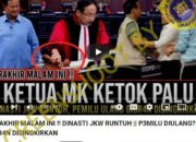 Ketua MK Ketok Palu, Pemilu Diulang Tanpa Gibran? Cek Faktanya