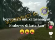 Hoaks MK Batalkan Kemenangan Prabowo