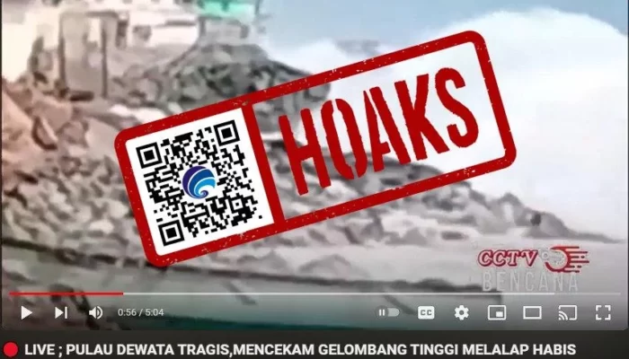 Hoaks Gelombang Tinggi Melanda Pulau Bali