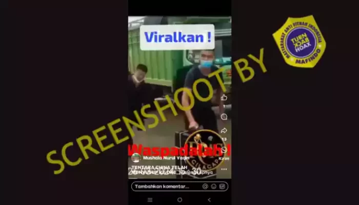 Hoaks Tentara Cina Mulai Jajah Indonesia Gegara Prabowo-Gibran Kalah