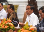 Presiden Jokowi Instruksikan Jajaran Soal Penanganan Pengungsi Akibat Erupsi Gunung Ruang