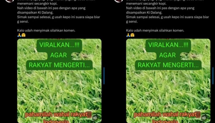Rekaman Lama 2014 Suara Prabowo Diproduksi Ulang “Orang Indonesia Itu Pelayan” Disebar Tanpa Konteks Utuh