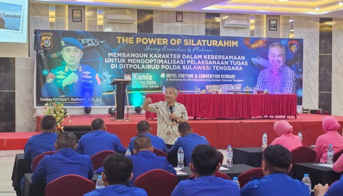 Agenda Sharing-Motivasi, Ditpolairud Polda Sultra Fokus Optimalisasi Pelaksanaan Tugas & Bangun Karakter