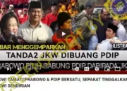 Tidak Benar Prabowo dan Megawati Bersatu Tinggalkan Jokowi