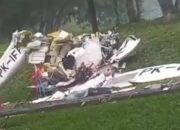 Pesawat Latih PK-IFP Jatuh di BSD, 3 Penumpangnya Tewas