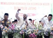 Habib Syech Pimpin Shalawat di Polda Jateng, Ajak Warga Tetap Taat Hukum