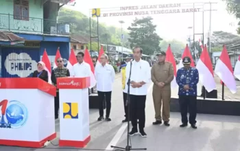 Resmikan IJD di Provinsi NTB, Presiden Jokowi Harapkan Kecepatan Logistik Makin Baik