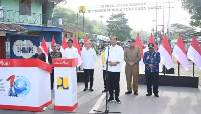 Resmikan IJD di Provinsi NTB, Presiden Jokowi Harapkan Kecepatan Logistik Makin Baik
