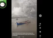 Heboh Video Anak Krakatau Erupsi, Ternyata Hoaks