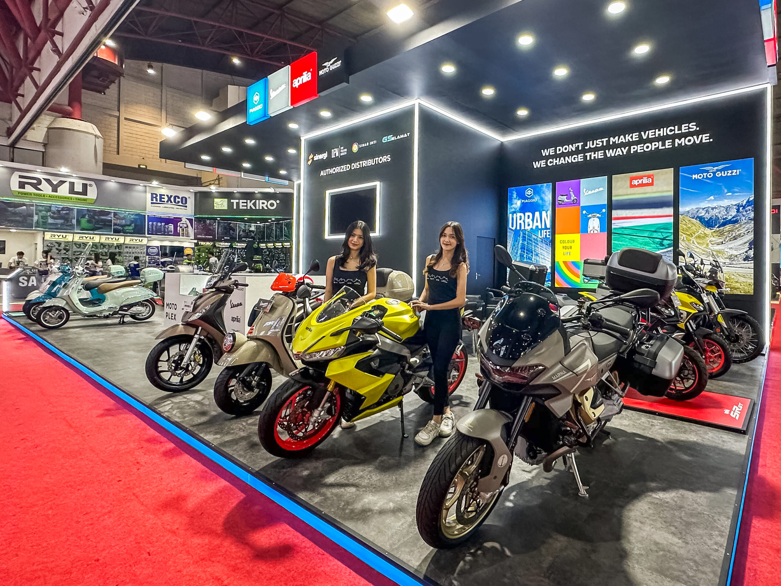 Piaggio Ramaikan Gelaran Jakarta Fair Kemayoran 2024