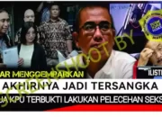 Hoaks Ketua KPU Jadi Tersangka Pelecehan Seksual