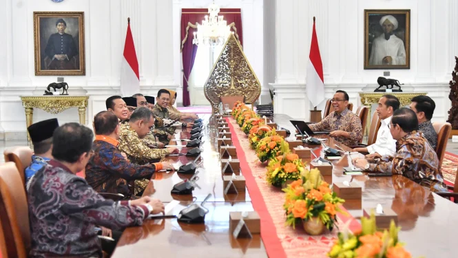 Presiden Jokowi Rapat Konsultasi dengan Pimpinan MPR RI, Tegaskan Pentingnya Bangun Sinergi Nasional