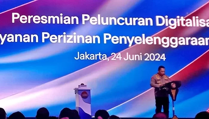 Terobosan Digitalisasi Layanan, Kapolri Jamin Urus Izin Event Tak Berbelit