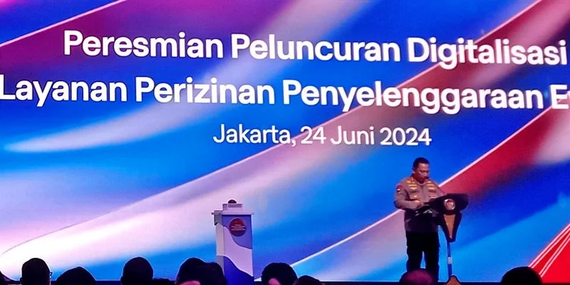 Terobosan Digitalisasi Layanan, Kapolri Jamin Urus Izin Event Tak Berbelit