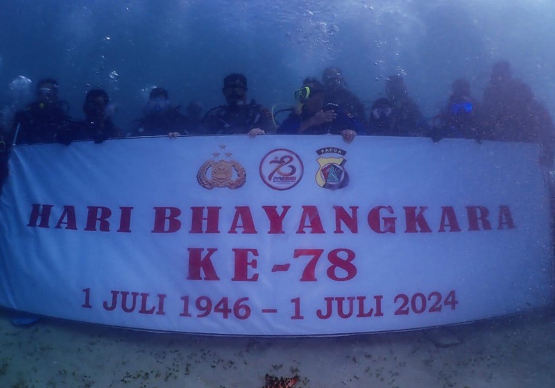 Hari Bhayangkara ke 78 Tahun - PAPUA
