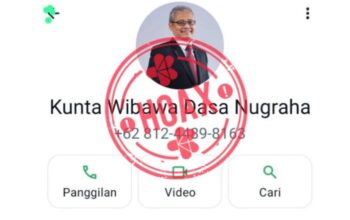 Waspada! Modus Penipuan Atas Nama Sekjen Kemenkes RI