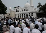 Suasana Masjid Agung Al-Azhar Gelar Salat Idul Adha Hari Ini