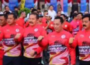 Bhayangkara Fun Walk 2024 : Cerminan Sinergisitas Polri-TNI-Kejagung