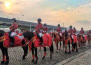 Pasukan Berkuda Ditpolsatwa Siapkan Defile Turangga Rayakan HUT Bhayangkara Ke 78