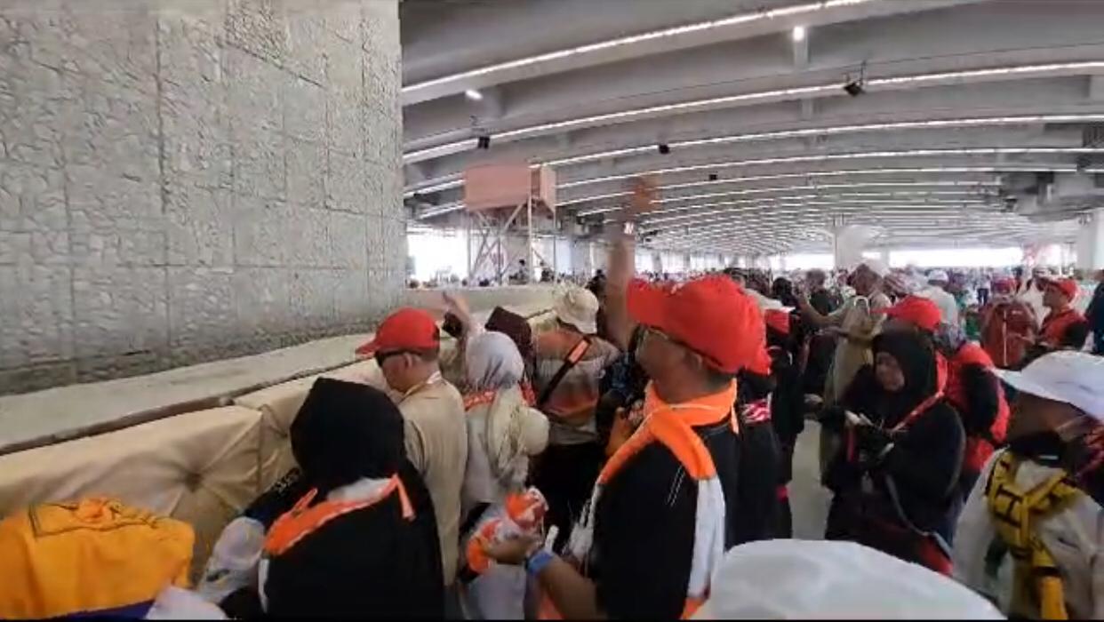 Jamaah Nafar Tsani Bersiap Tinggalkan Mina