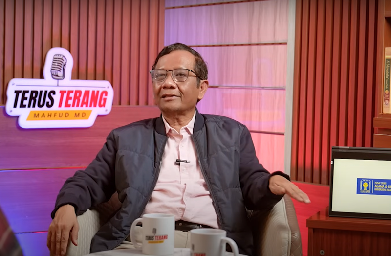 Mahfud MD Terus Terang