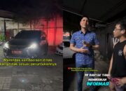 Polisi Tegus Anak Pejabat Kelayaban di Jogja Pakai Mobil Dinas DKI Jakarta