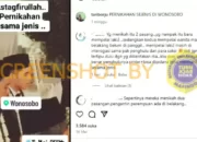 Hoaks Pernikahan Sejenis di Wonosobo