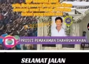 Artis India Shahrukh Khan Dikabarkan Meninggal Dunia, Faktanya Begini