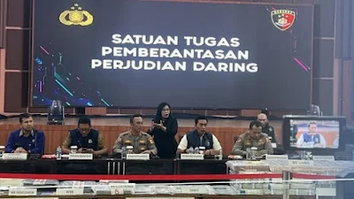 Mabes Polri : Pengendali Judi Online di Indonesia adalah Mafia Cina