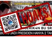 Hoaks Sri Mulyani Prediksi Prabowo Hanya Akan Menjabat 2 Tahun