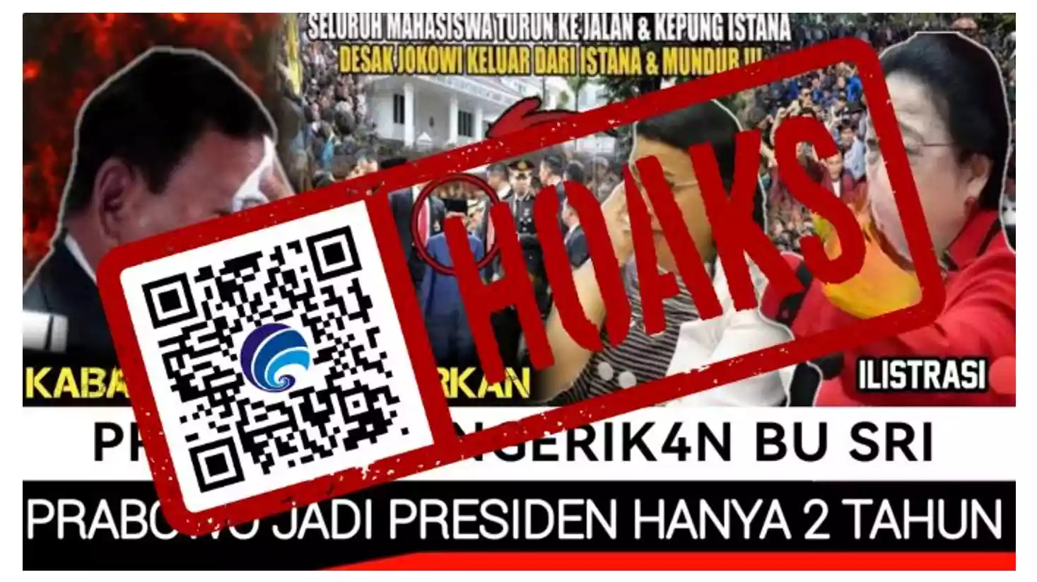 Hoaks Sri Mulyani Prediksi Prabowo Hanya Akan Menjabat 2 Tahun