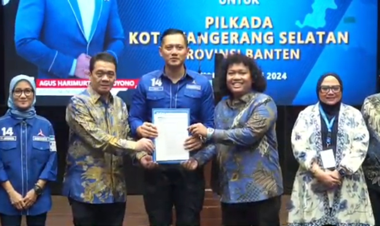 Partai Demokrat Resmi Usung Riza Patria – Marshel Widianto Maju Pilwalkot Tangerang Selatan