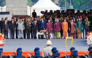 HUT Bhayangkara 78 Tahun di Monas