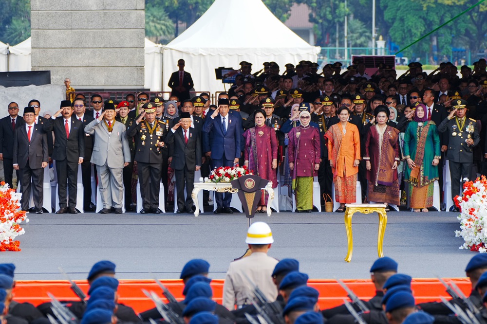 HUT Bhayangkara 78 Tahun di Monas
