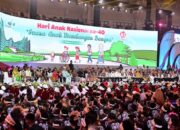 Presiden Jokowi dan Iriana di Jayapura, Hadiri Puncak Hari Anak Nasional 2024